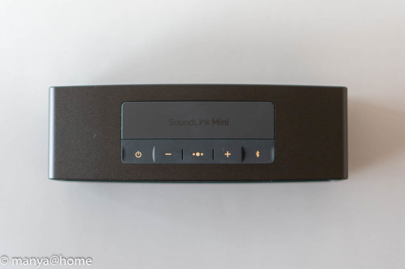 Bose SoundLink Mini Bluetooth speaker II　天面