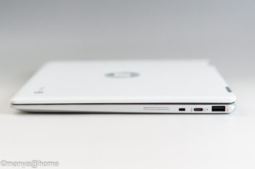 HP Chromebook x360 12b 右側面