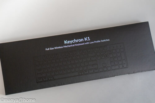 「keychron K1」外箱